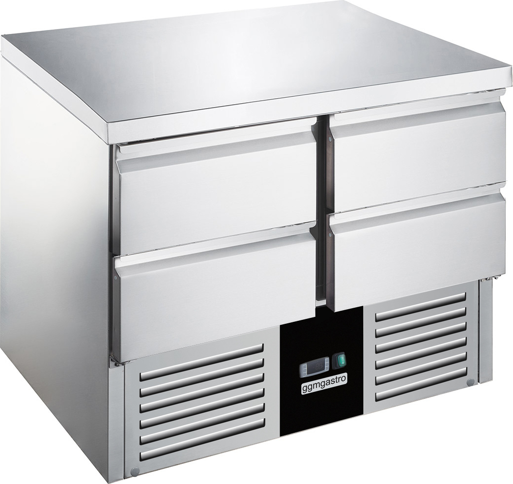 Chladicí stůl PREMIUM - 900x700 mm - se 4 zásuvkami