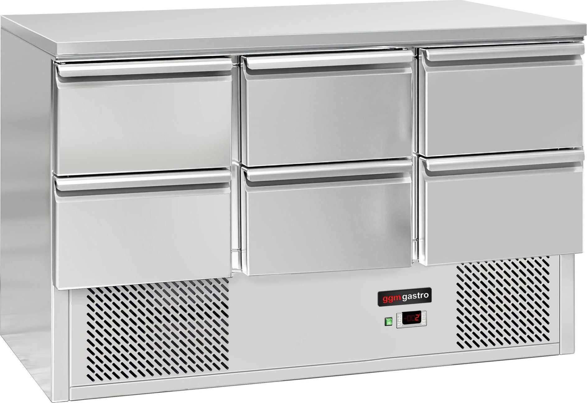 Chladicí stůl PREMIUM - 1365x700 mm - 6 zásuvek