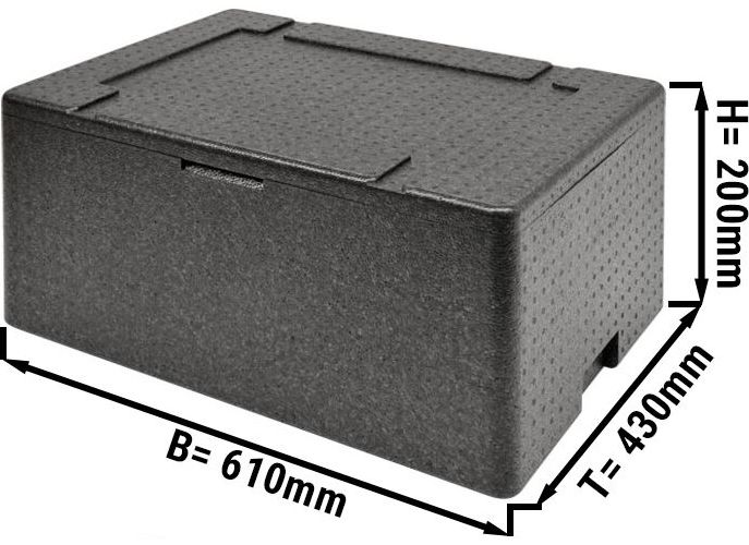 Univerzální Termobox- GN 1/1 - 24 L - s krytem
