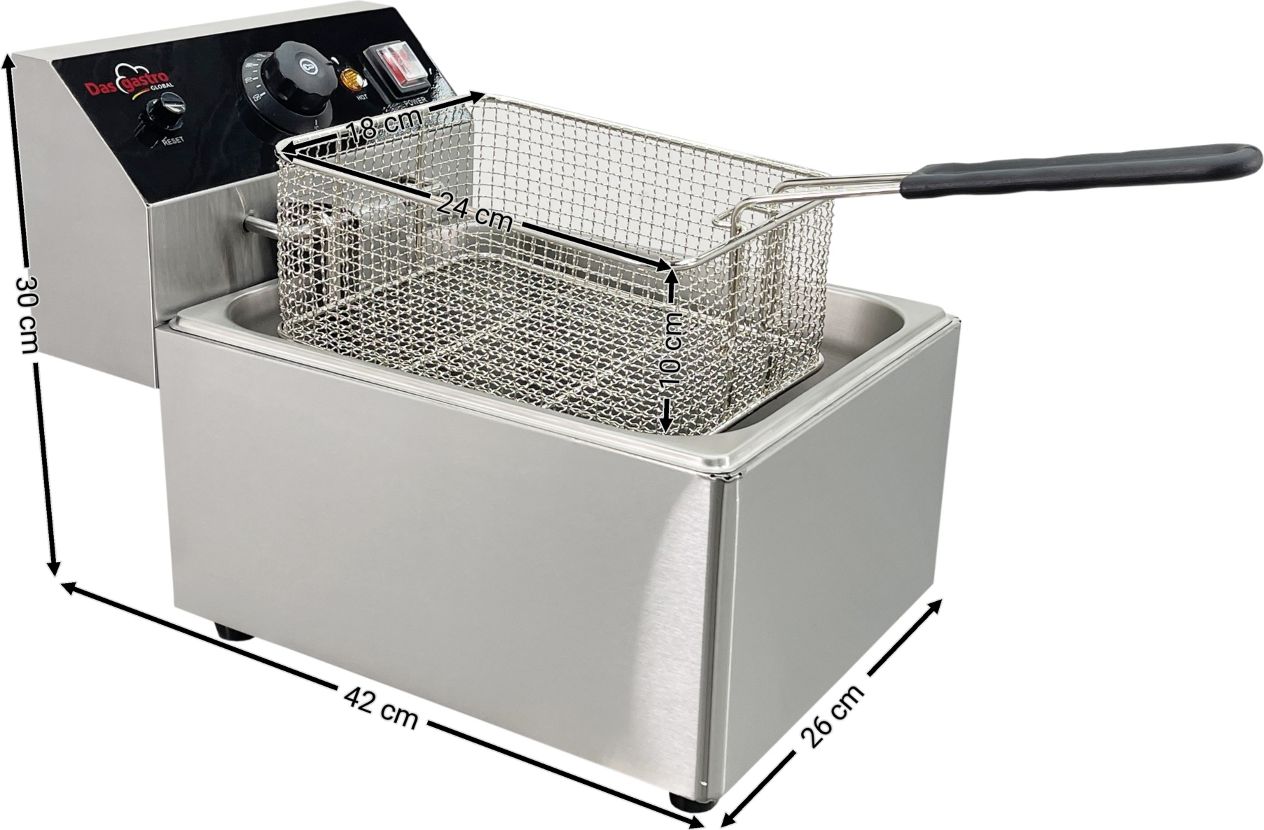 Elektrická fritéza - 6 L