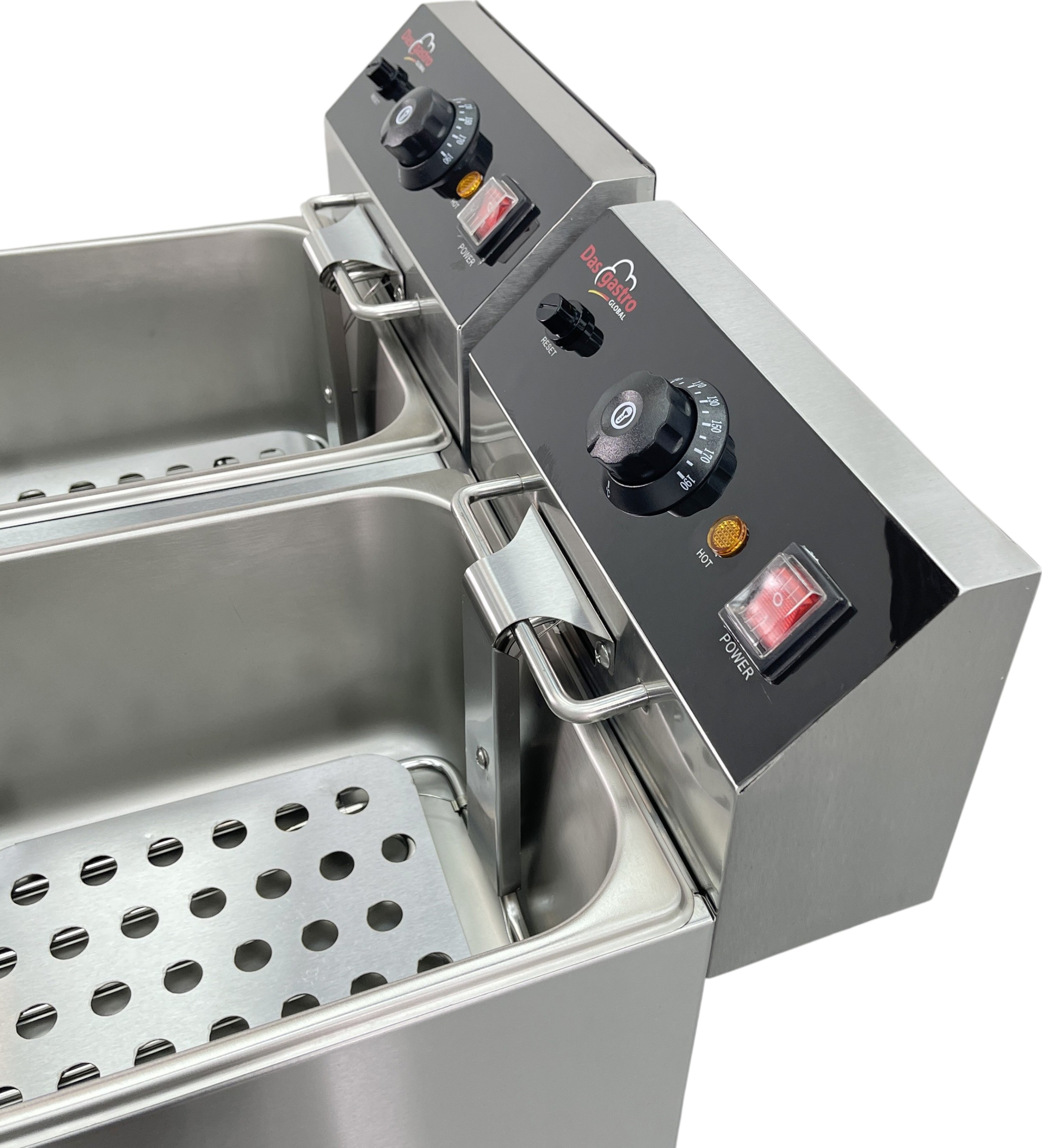 Elektrická fritéza - 2x 6 L