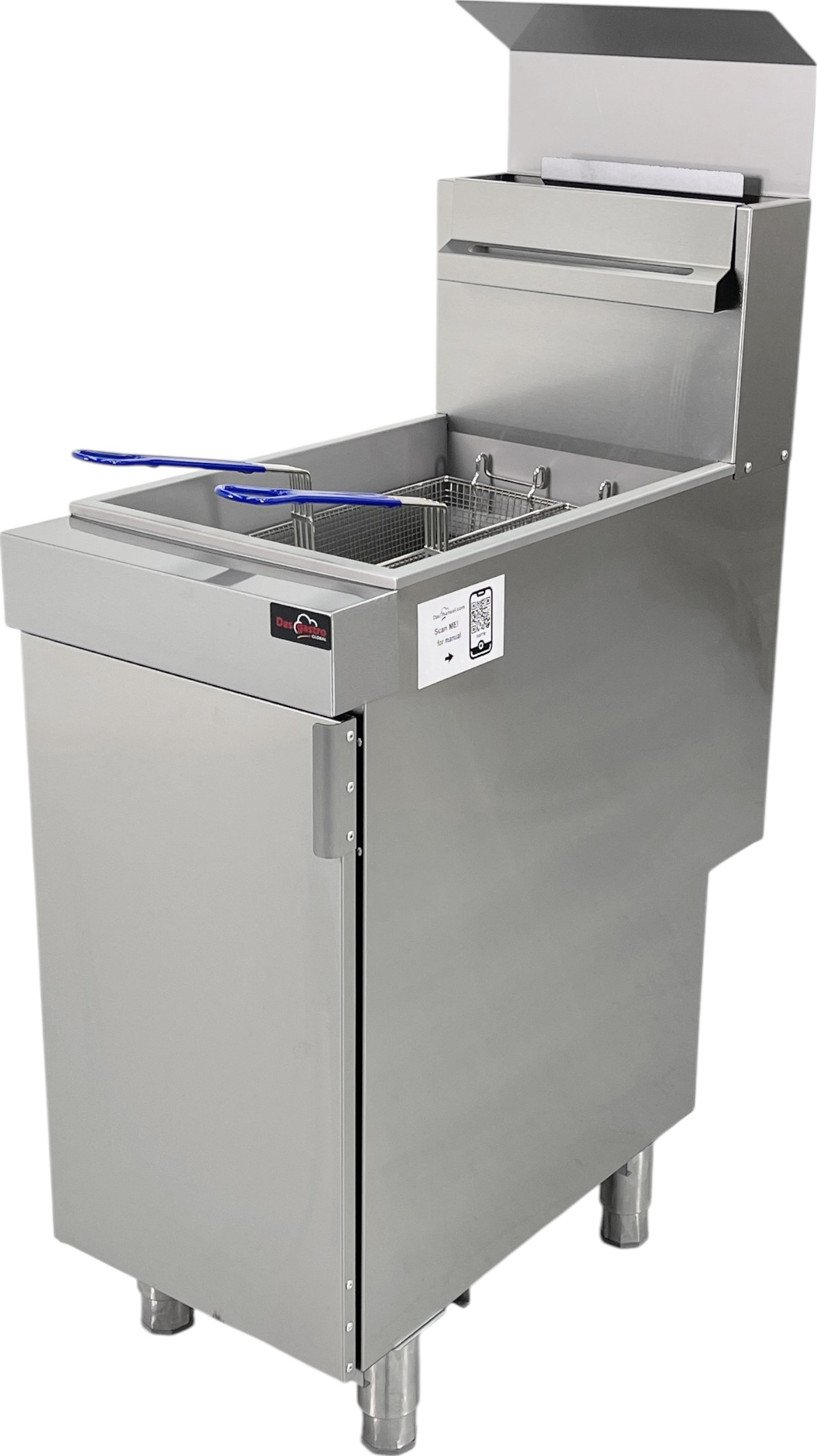 Plynová fritéza 16 kW
