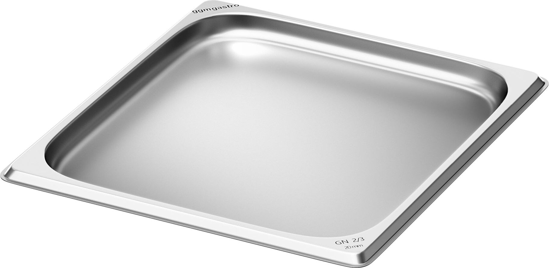 (6 kusů) Nerezová nádoba GN 2/3 - výška: 620 mm