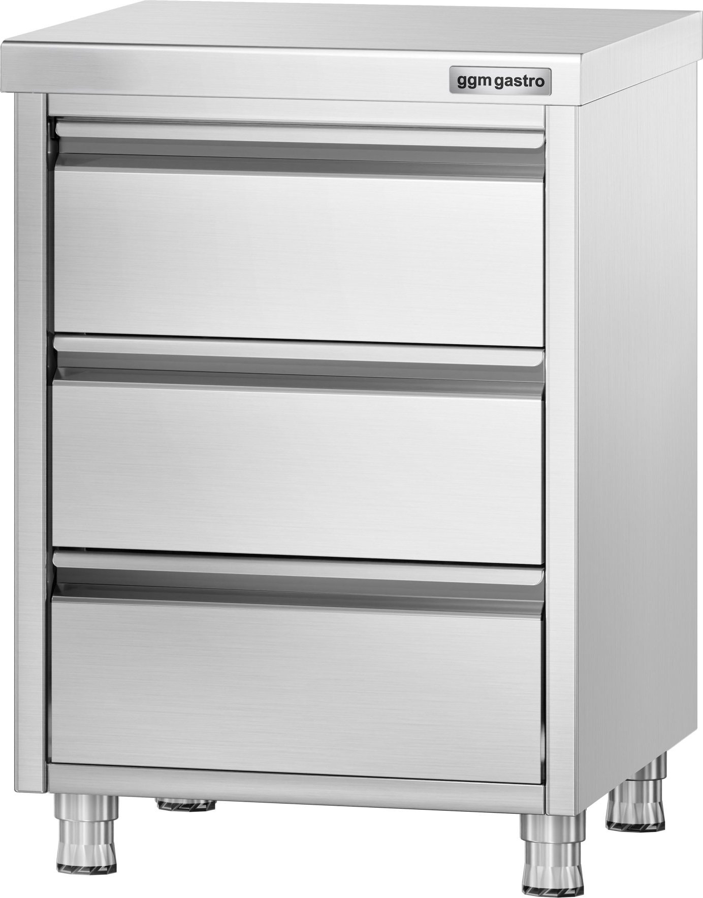Zásuvková skříň PREMIUM - 3 zásuvky - 500 x 600 mm