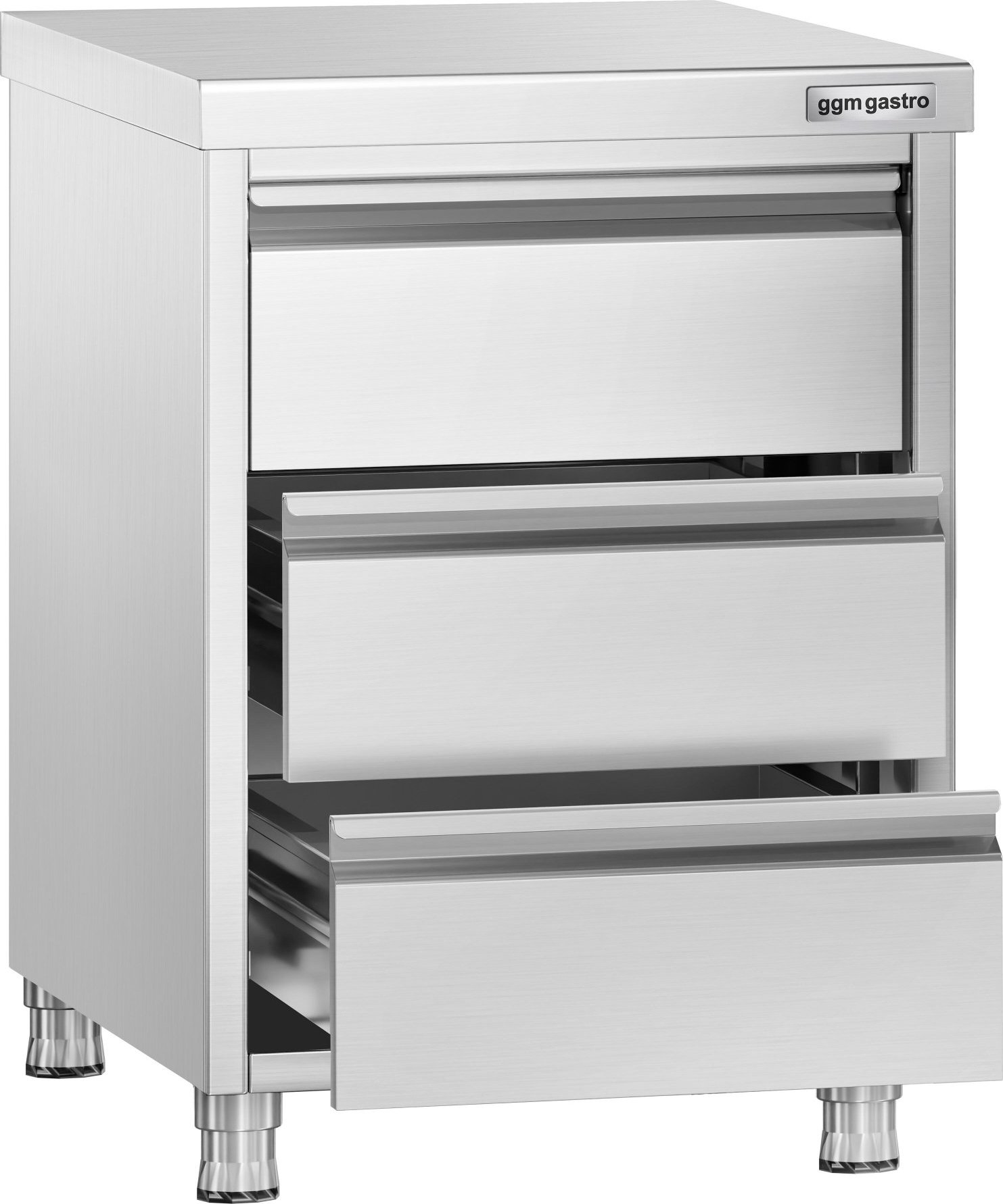 Zásuvková skříň PREMIUM - 3 zásuvky - 500 x 700 mm