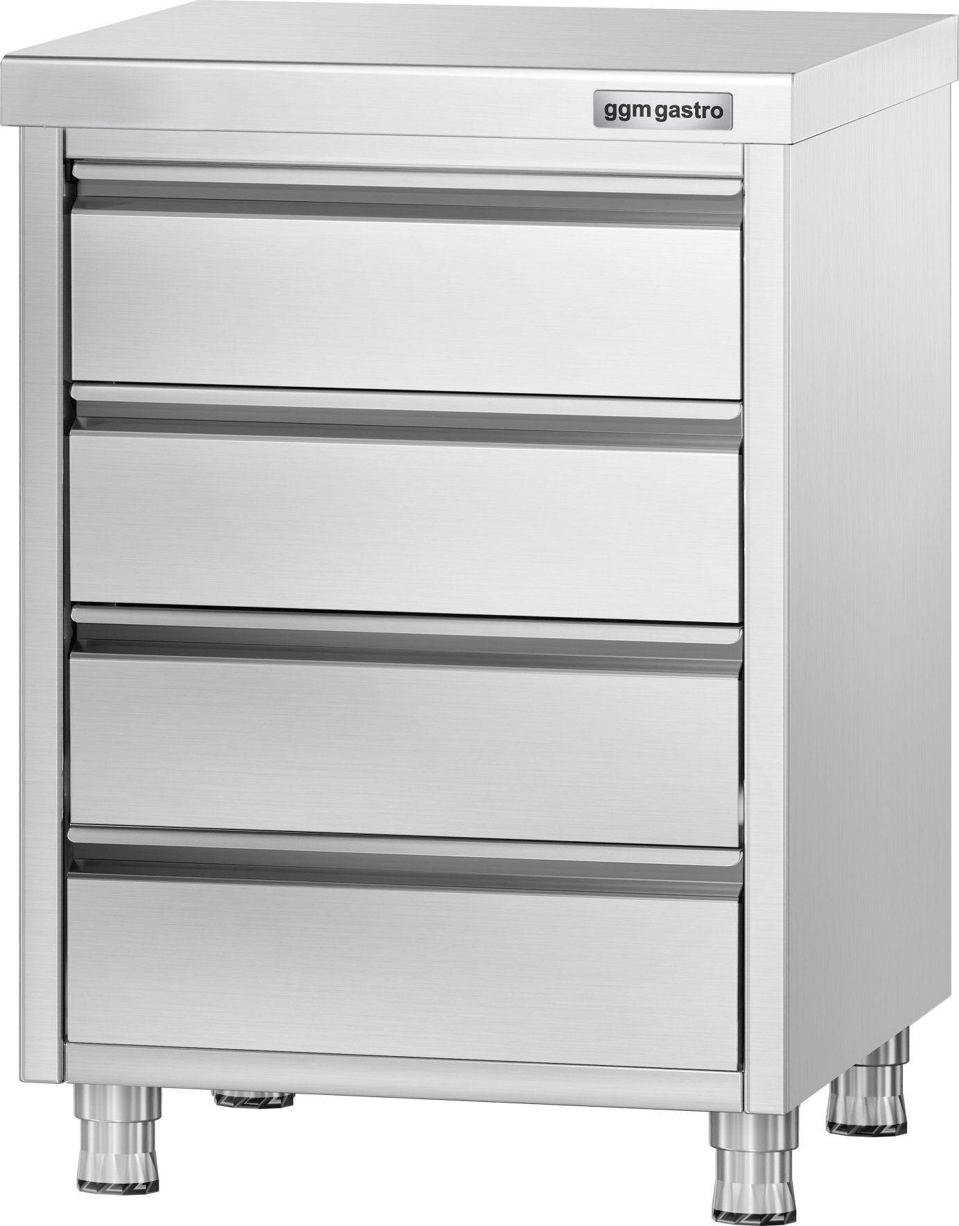 Zásuvková skříň PREMIUM - 4 zásuvky - 500 x 600 mm