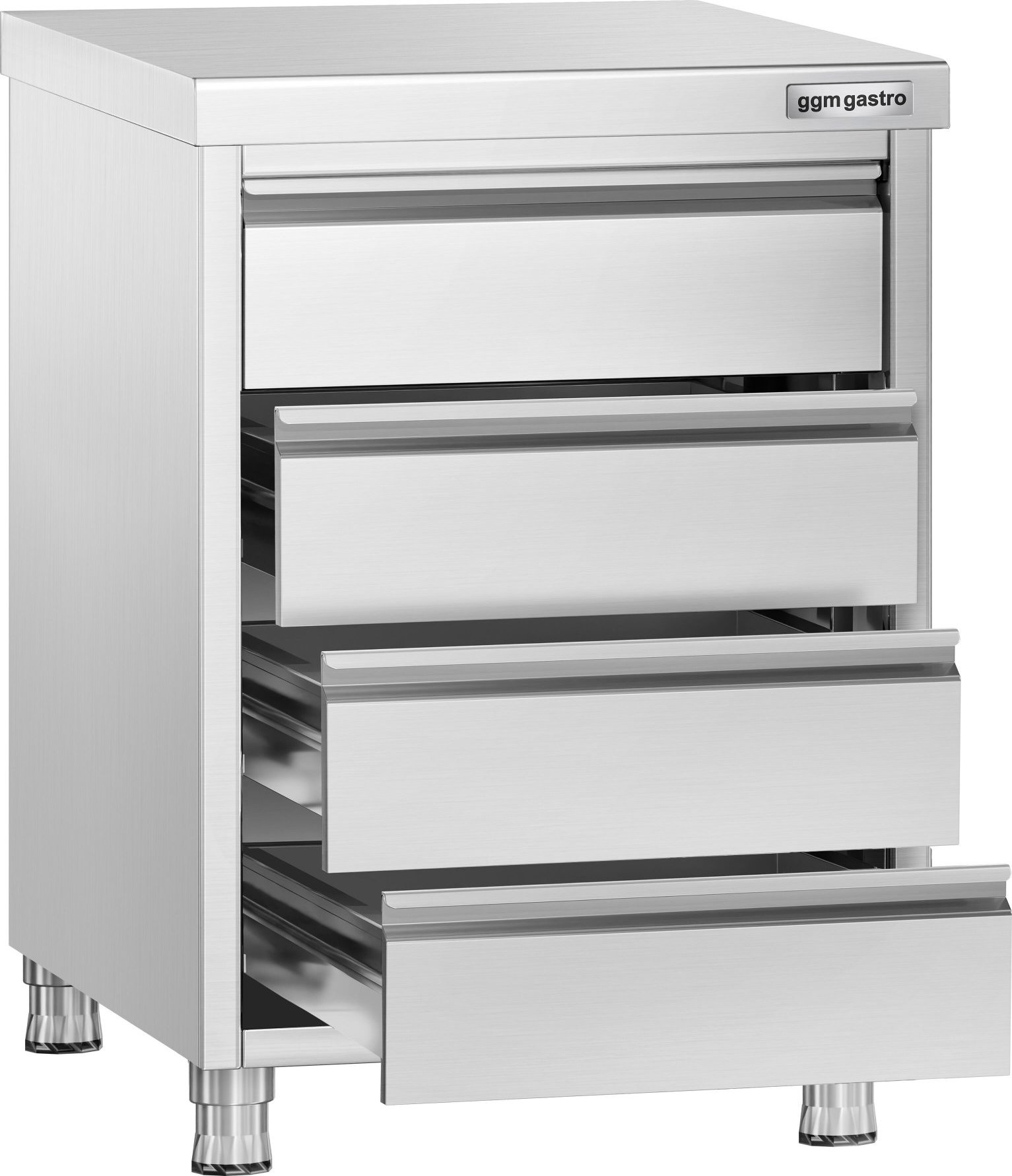 Zásuvková skříň PREMIUM - 4 zásuvky - 500 x 700 mm