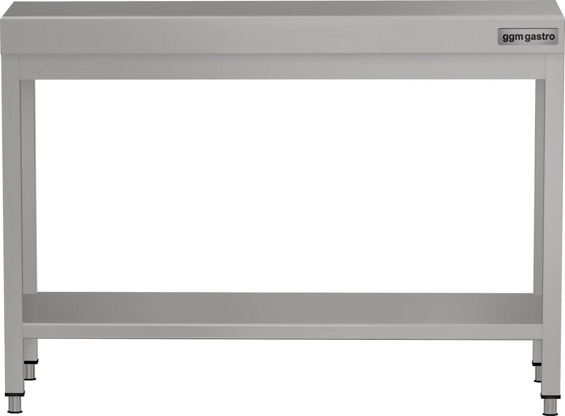 Nerezový pracovní stůl ECO - 1000x600 mm - se spodní policí
