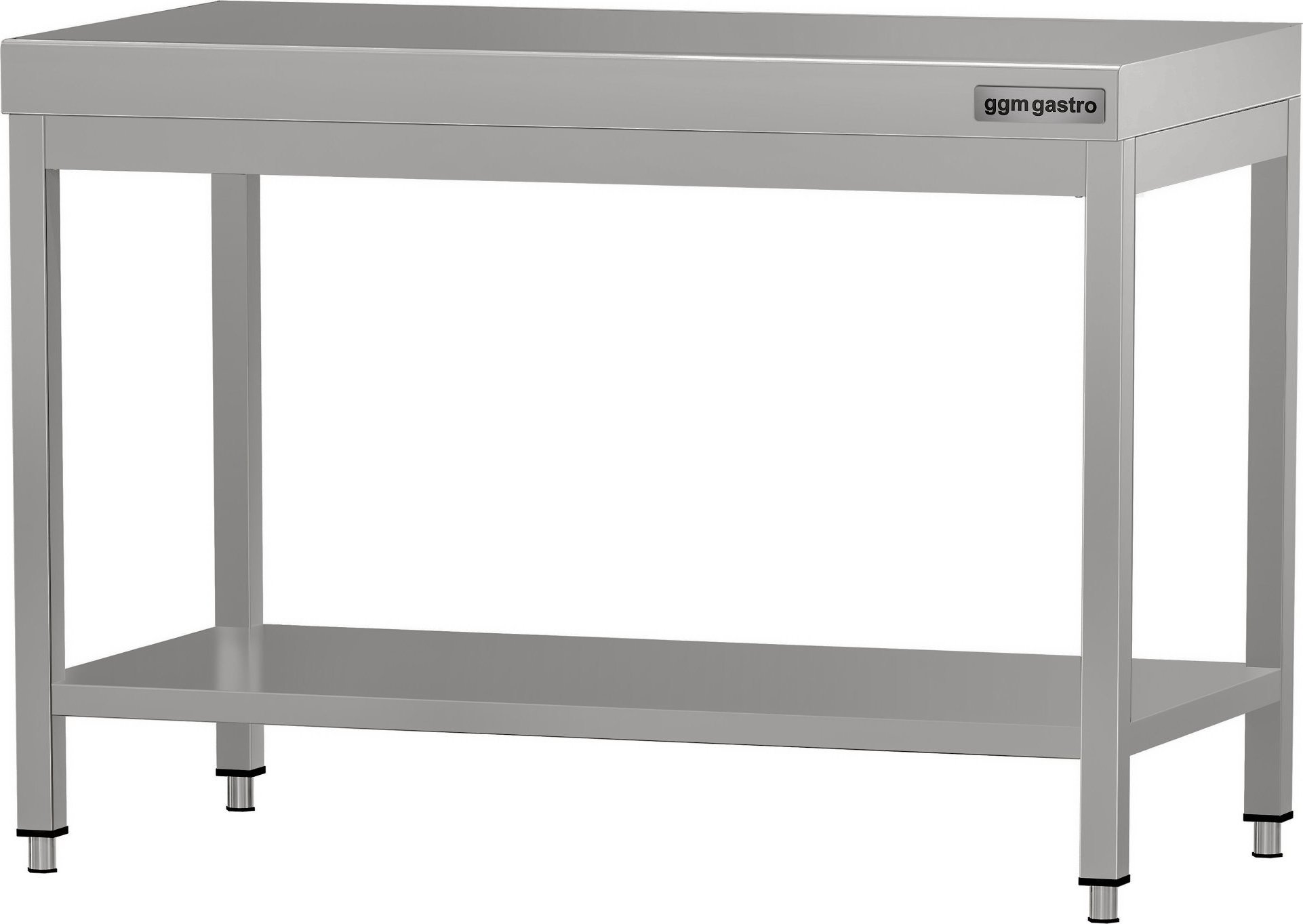 Nerezový pracovní stůl ECO - 1000x600 mm - se spodní policí