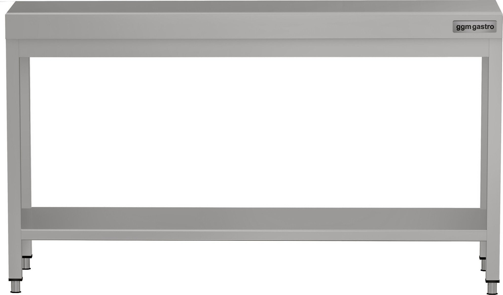 Nerezový pracovní stůl ECO - 1800x700 mm - Se spodní policí