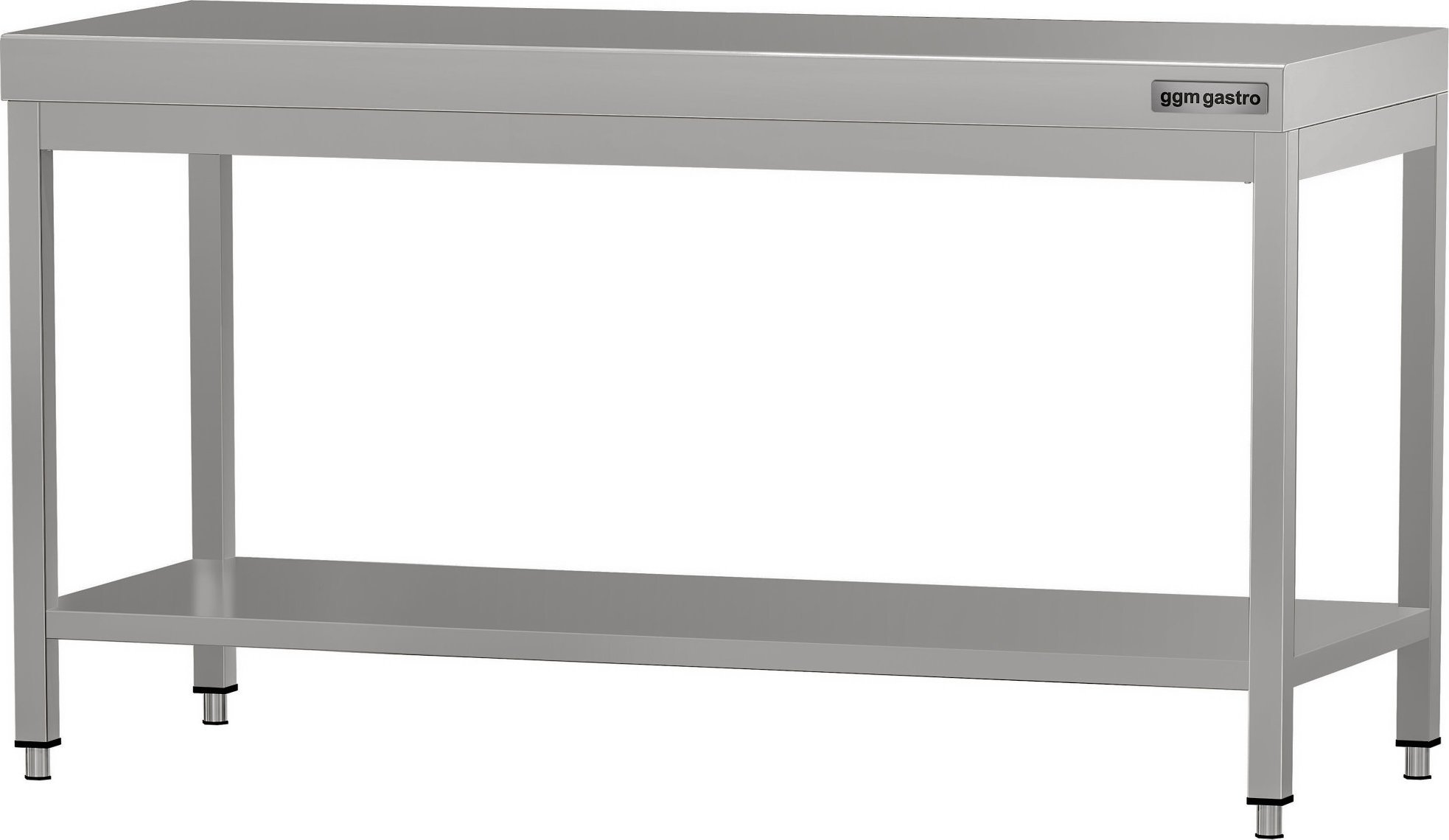 Nerezový pracovní stůl ECO - 1800x700 mm - Se spodní policí