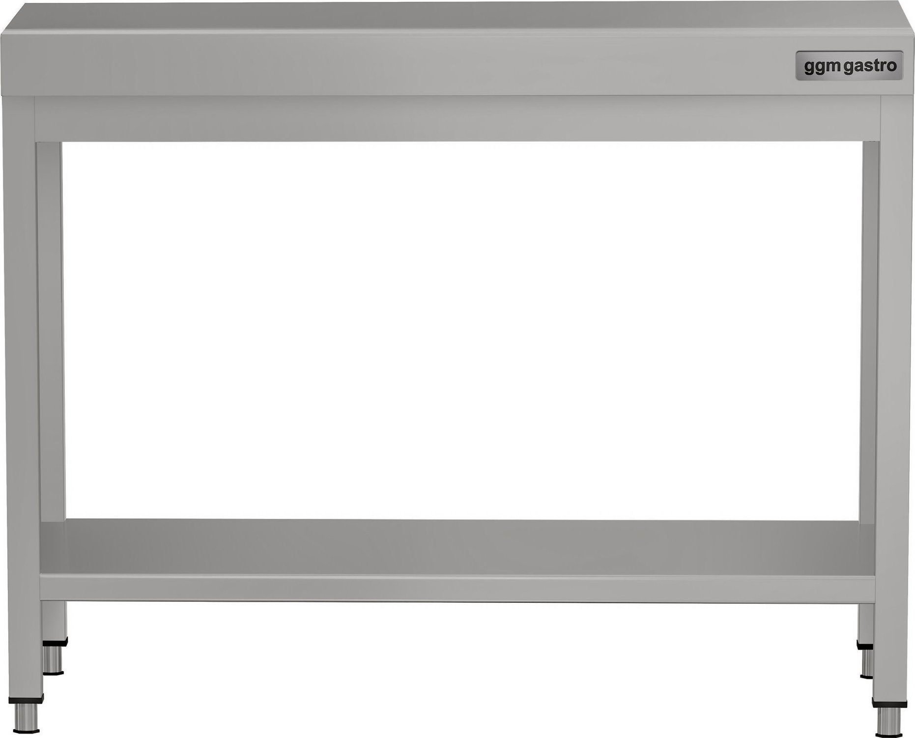 Nerezový pracovní stůl ECO - 800x600 mm - se spodní policí