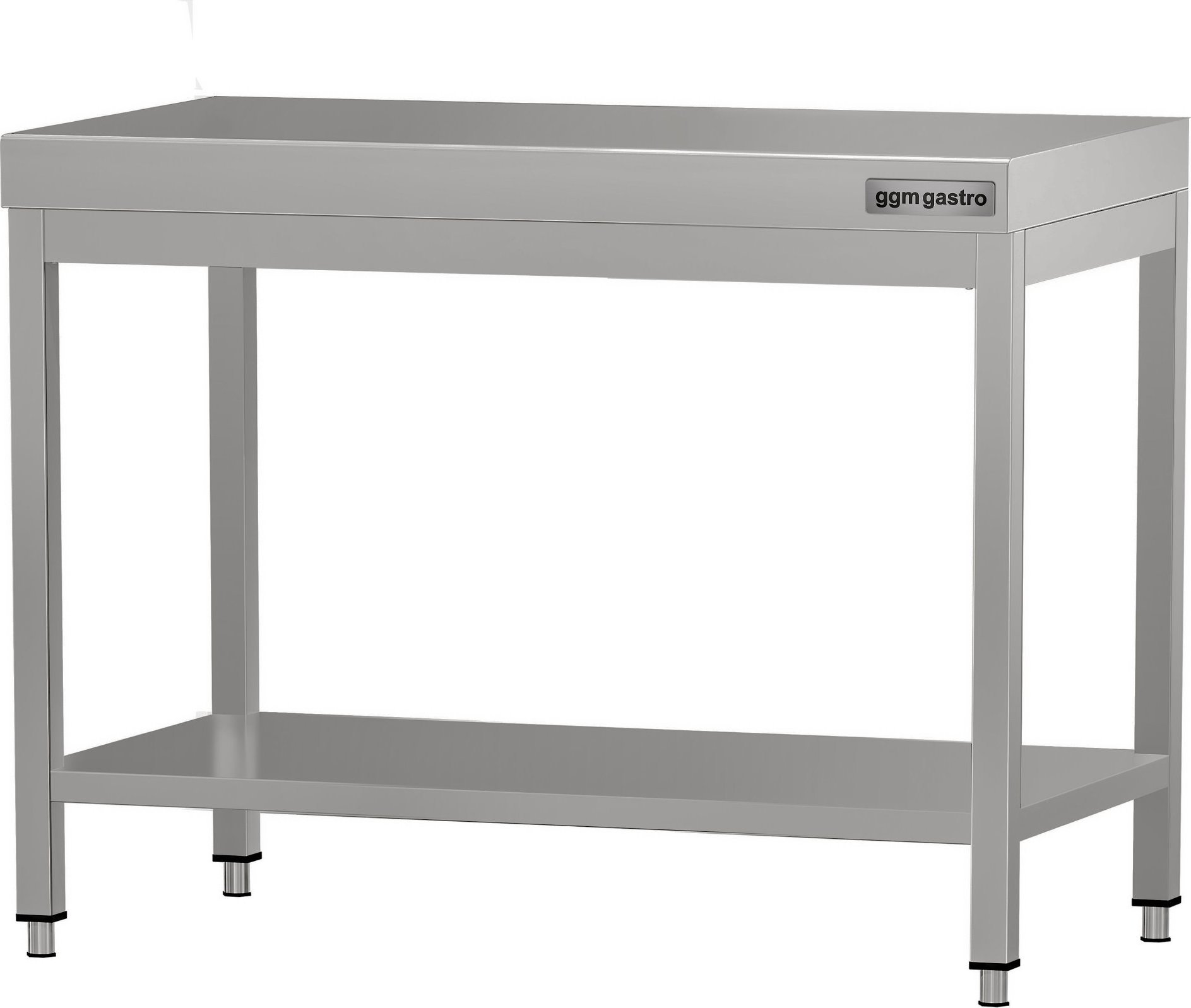 Nerezový pracovní stůl ECO - 800x600 mm - se spodní policí