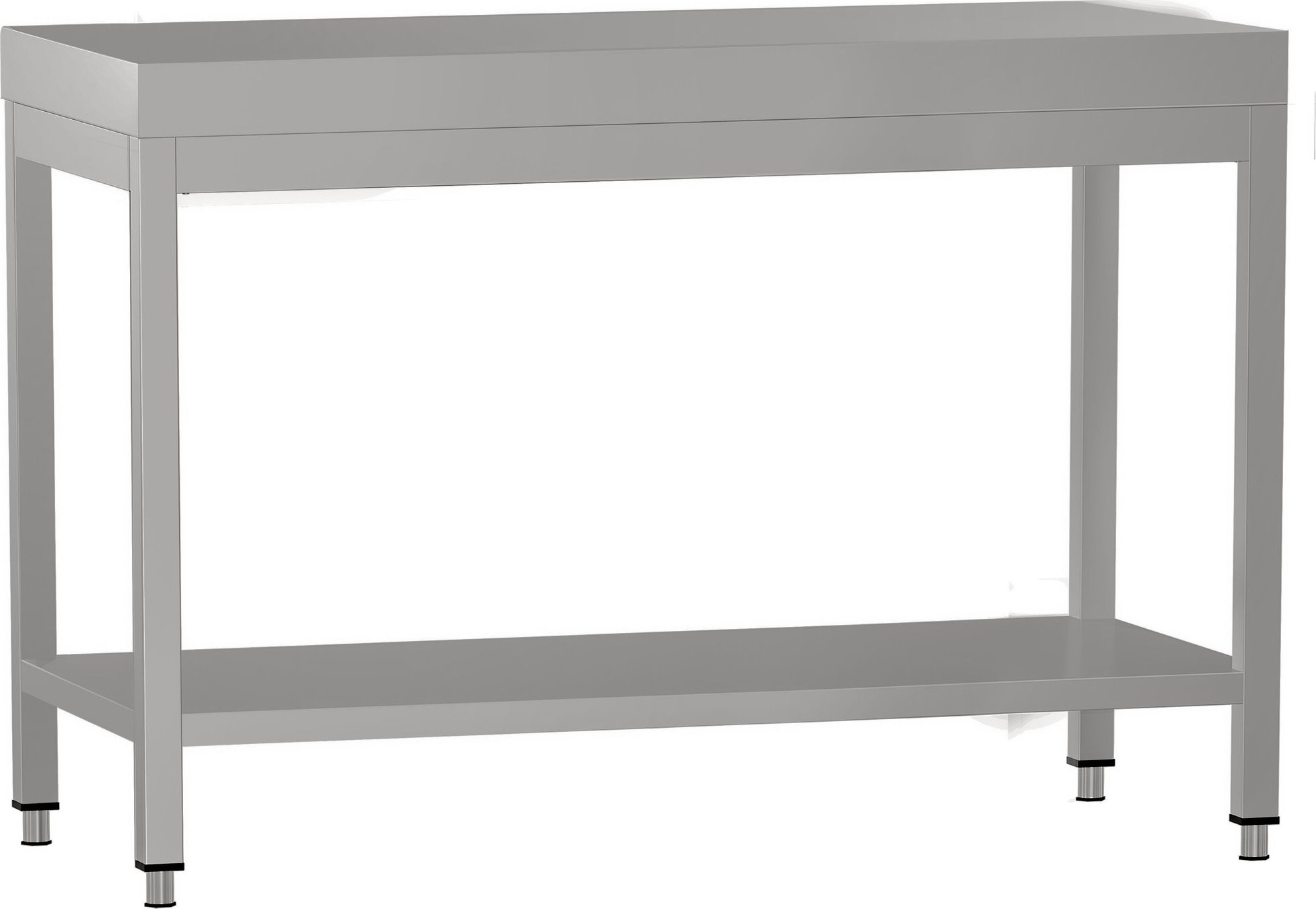 Nerezový pracovní stůl ECO - 1000x700 mm - se spodní policí