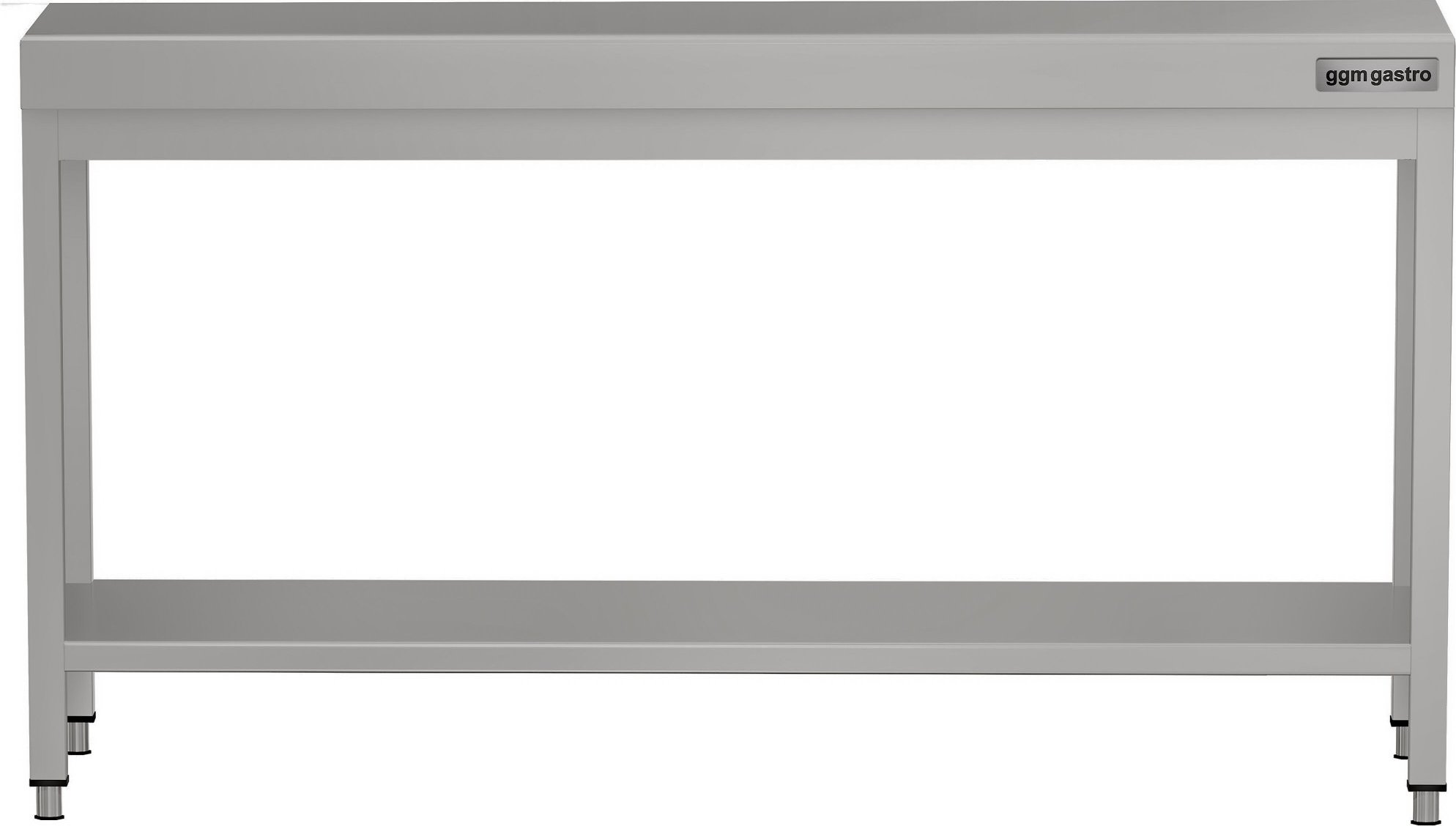 Nerezový pracovní stůl ECO - 2000x700 mm - se spodní policí