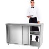 Work cabinet PREMIUM with hatch - 1,4 m