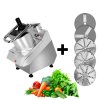 Electric vegetable slicer - 750 watts - Ø 170mm feed opening - incl. 5 slicing discs