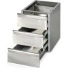 Drawer unit with 3 drawers PREMIUM - Substructure module 400x760mm