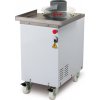 Dough portioner including dough rounder & base frame - weight range: ~50-800g