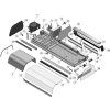Sushi vitrína PREMIUM PLUS - 1268x410 mm - 4× GN 1/3
