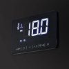 Premium detail display black evco freezer