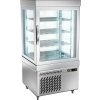 Panoramic frozen cabinet with 3 shelf trays