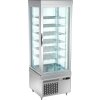 Panoramic frozen cabinet with 6 shelf trays