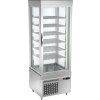 Panoramic frozen cabinet with 6 shelf trays