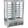 Panoramic frozen cabinet with 12 shelf trays