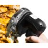 Cordless kebab slicer - capacity: 60 kg/day - incl. 2 batteries and grinding stone WITHOUT CUTTING BLADE !!!