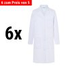 (6 kusů) Karlowsky - Dámský kabát Basic - Bílá - Velikost: 2XL