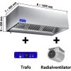 Digestoř 1,4 m - s motorem, ovladačem, filtrem a světlem- hloubka 900 mm