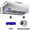 Digestoř 2,6 m - s motorem, ovladačem, filtrem a světlem- hloubka 1100 mm