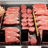 Refrigerated/meat counter - 1880mm - with LED lighting & 1 shelf