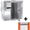 Freezer cold room - 1800 x 2100 - 5.13 m³ - with refrigeration unit and shelving