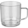 (50 Kusů) Polykarbonátový šálek na čaj/kávu, čirý - 200 ml