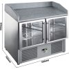 Chladící stůl na pizzu ECO - 900x700mm - 2 prosklená dvířka