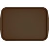 Podnos do jídelny 370x530mm - hnědý