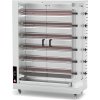 Gas chicken grill - 28.2kW - with 6 skewers for 30 chickens