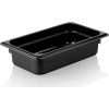 Polycarbonate GN container 1/4 - Black - Depth 65 mm