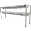 Thermal bridge 1.8 m – 2 shelves (2× heated) – height 0.7 m