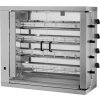 Gas chicken grill - 21kW - with 4 skewers for up to  24 chickens