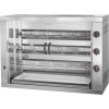 Plynový gril na kuřata PREMIUM se 3 rožni pro 18 kuřat - 1190 x 480 x 820 mm