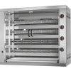 Plynový gril na kuřata PREMIUM se 4 rožni pro 24 kuřat - 1100 x 480 x 1000 mm