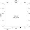 Chladicí box - 2100x2100 mm - 6,9 m³