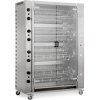 Gas rotating chicken grill  - 74,4 kW - with 16 skewers for 96 chickens