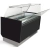 Ice cream counter LIAM- 1310mm -static - for 10 + 10x5 liter containers- Black