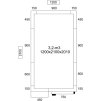 Mrazicí box - 1,2 x 2,1 m - výška: 2,01 m - 3,2 m³