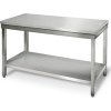 Worktable ECO Stainless steel - 1000x600mm - with undershelf without backsplash