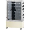 Sklokeramický elektrický gril na kuřata PREMIUM se 6 rožni pro 36 kuřat - 1098 x 480 x 1860 mm